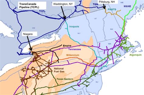 natural gas pipeline constraints